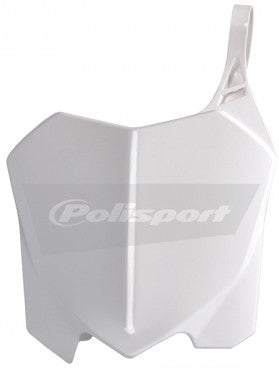 Polisport Front Number Plate White - 8656700001 Honda CRF450R / CRF250R 2009-2013