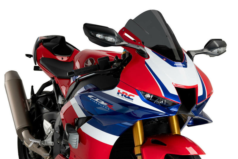 Puig Hi-Tech Parts Windscreen Z-Racing Dark Smoke - 20313F Honda CBR1000RR Fireblade / CBR1000RR 2021-2025