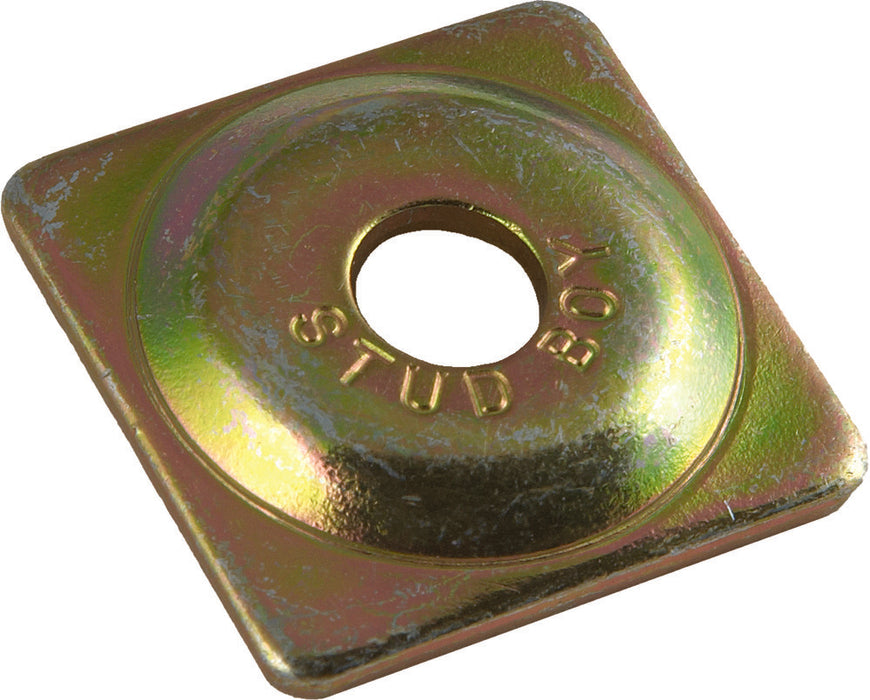 Stud Boy 18-33937 2017-P3 SQUARE BACKER PLATES STEEL 96/PK