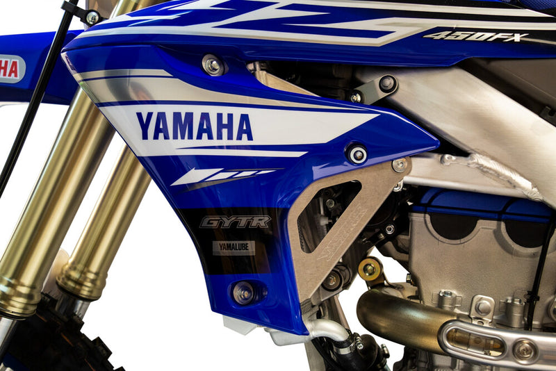 Works Radiator Braces - 18-180 Yamaha YZ 450 2019-2023