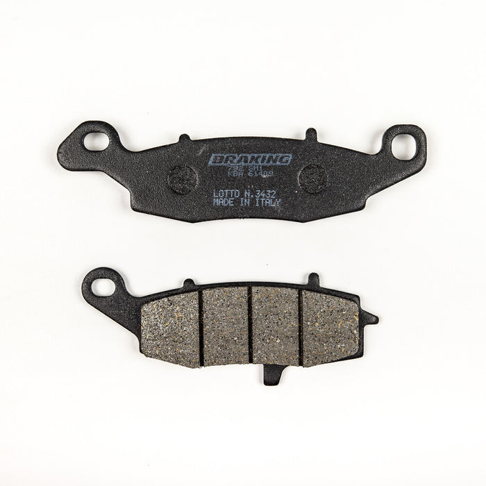 Braking 31-782S 782SM1 BRAKE PAD SET SEMI-METALLIC