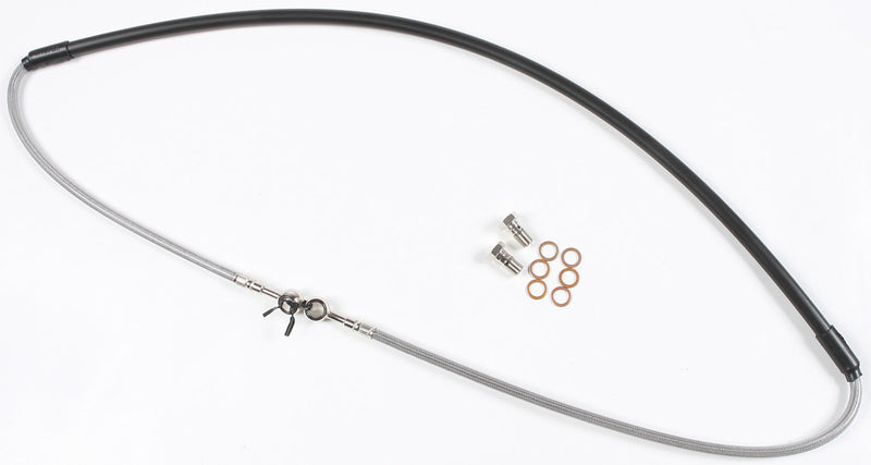Galfer Steel Brake Line Front - FK003D206-1 Kawasaki KDX200 1995-2006