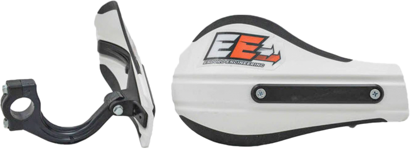 Enduro Engineering Composite MNT Roost Deflectors White With Mounting Hardware - 53-220