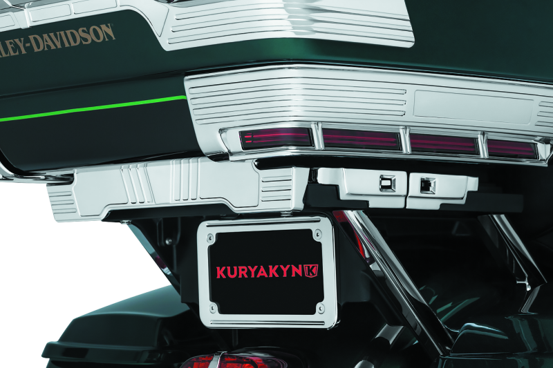 Kuryakyn 8731 Quick Adjust Tour-pak Relocator 14-Up Touring Chrome - User 1