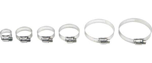 Helix 14-0063 111-6212 STAINLESS STEEL HOSE CLAMPS 13-32MM 10/PK