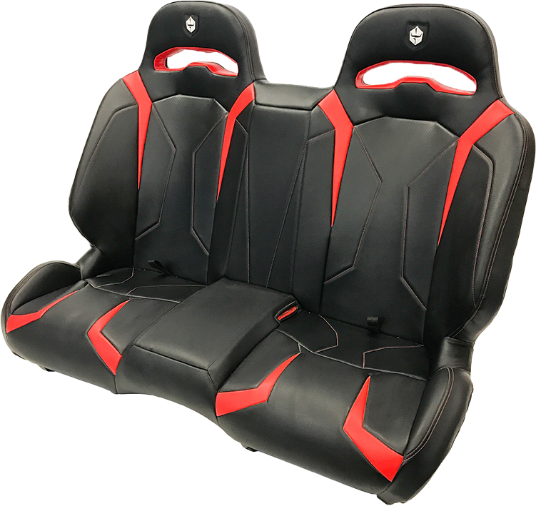 Pro Armor 67-44191RD P144S191RD LE BENCH SUSPENSION SEATS RED