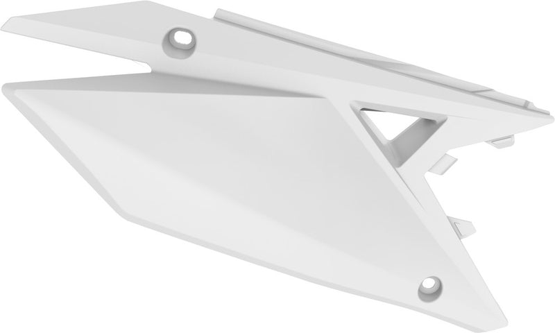 Polisport Side Panels White - 8421200002 Suzuki RMZ 250 / RMZ 450 2018-2025