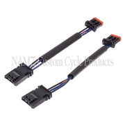 NAMZ NTSX-CB08 16-23 V-twin Softail (except Flstc/flstn) Plug-n-play Front Turn Signal Extension 8in. - Photo - Primary
