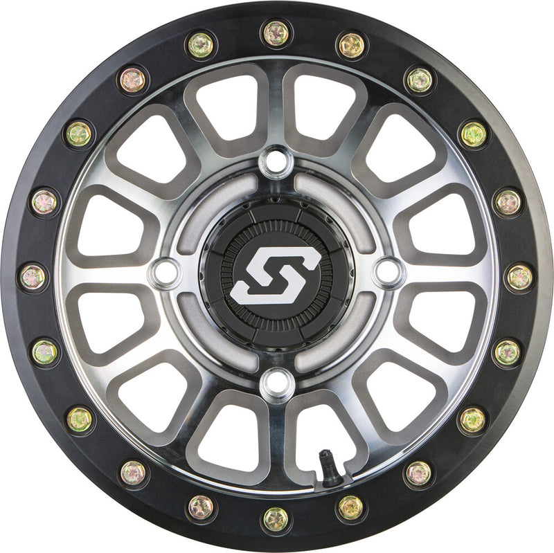 Sedona 570-2020 A21MA-47037+38S SANO BDLK WHEEL 14X7 4/137 6+1 (+38MM) BLK/AS CAST