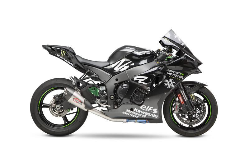 Yoshimura Exhaust Race AT2 3/4 SYS SS CF - 14183CP520 Kawasaki Ninja 2021-2025