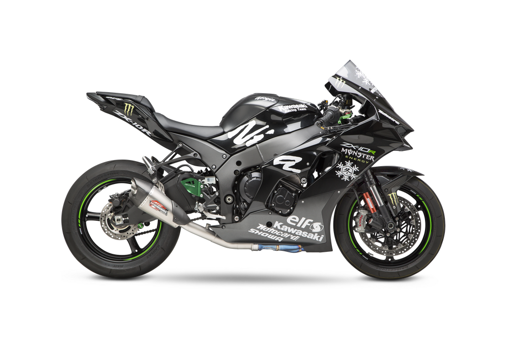 Yoshimura 960-13019 14183CP520 AT2 Slip-On Exhaust - SpazCycle