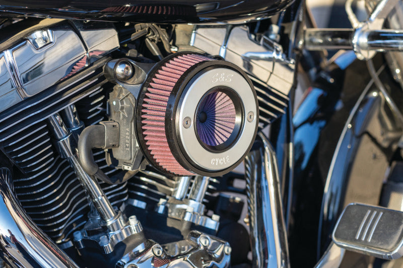 S&S Cycle 170-0715A 08-16 Touring/16-17 Softail Stealth Air Stinger Kit W/ S&S Ring - User 1