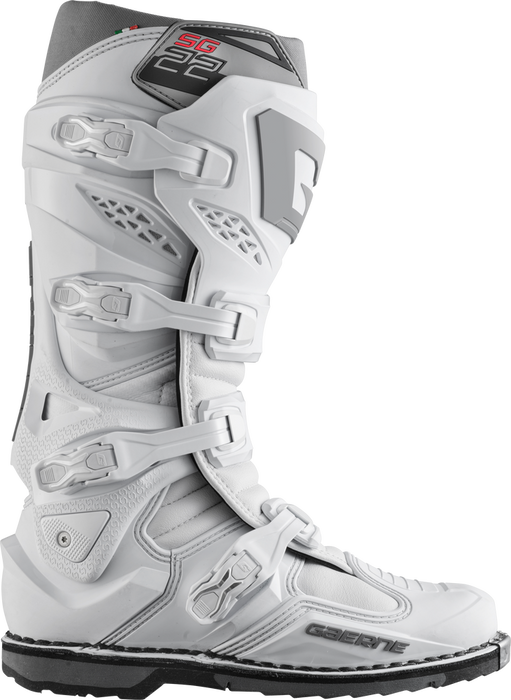 Gaerne 480-65310 2262-004-10 SG-22 BOOTS WHITE SZ 10