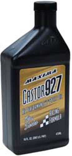 Maxima Racing Oil Castor 927 64OZ - 23964 For Ski-Doo Snowmobiles 2002-2019 | Husqvarna Dirt Bikes 2003-2018 | Kawasaki Dirt Bikes 2002-2018