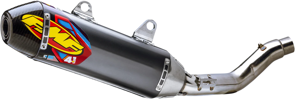 Fmf 79-041618 041618 S/S ALUM. FACT 4.1 RCT SL MFLR W/CAR CAP HON