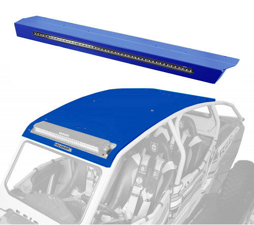 Pro Armor Asylum Roof With Rear Lightbar PKT Polaris Blue - P144R124PB Polaris RZR 2014-2022