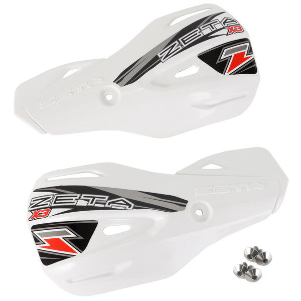 Zeta 634-5133W ZE72-0410 X3 HANDGUARD SHIELD WHITE