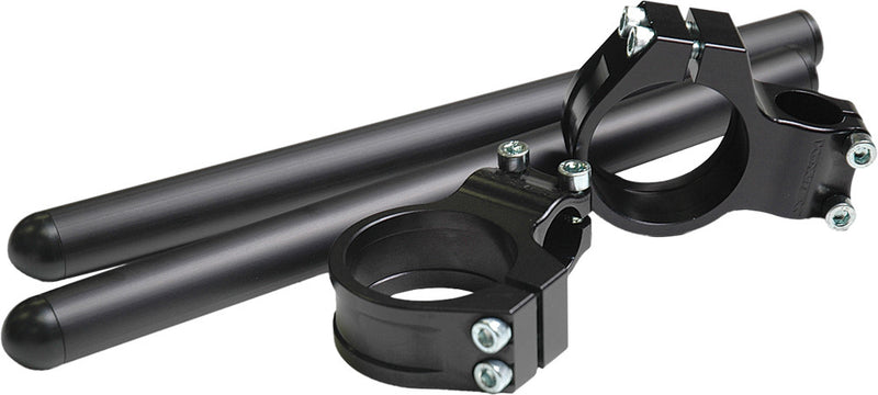 Vortex Clip-ON Replacement Bar Black - CLR001K For Ducati Motorcycles 1995-2008 | Honda Motorcycles 1986-2007 | Kawasaki Motorcycles 1985-2008