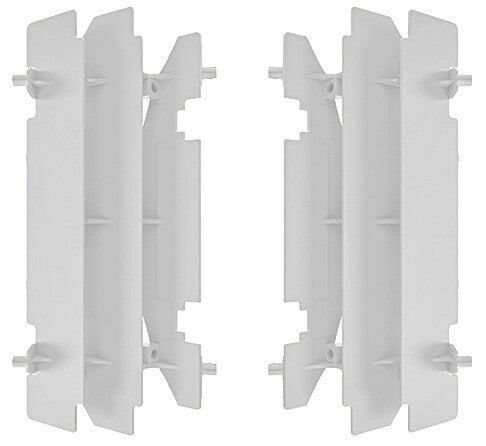 Polisport Radiator Louvers KTM Black - 8466800002 KTM Dirt Bikes 2018-2022