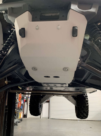 Rival Powersports Usa Central Skid Plate - 2444.7185.1 Yamaha UTVs 2021-2025