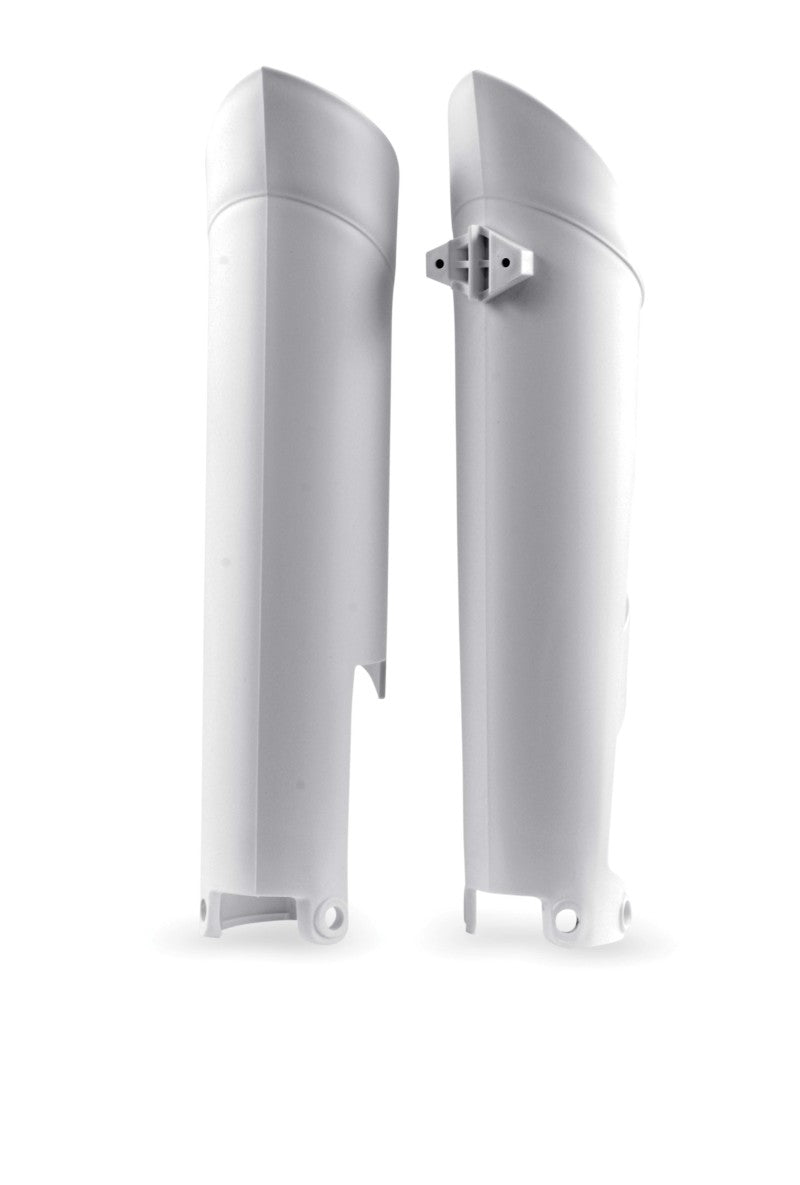 Acerbis 2113750002 08-15 KTM Exc/xc-w/ Sx/xc/sx-f/xc-f/ Mx/enduro Lower Fork Cover Set - White - Photo - Primary