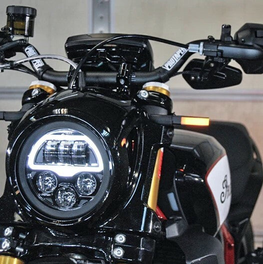 New Rage Cycles Front LED Turn Signals IND - FTR-FB For Indian FTR 2019-2020