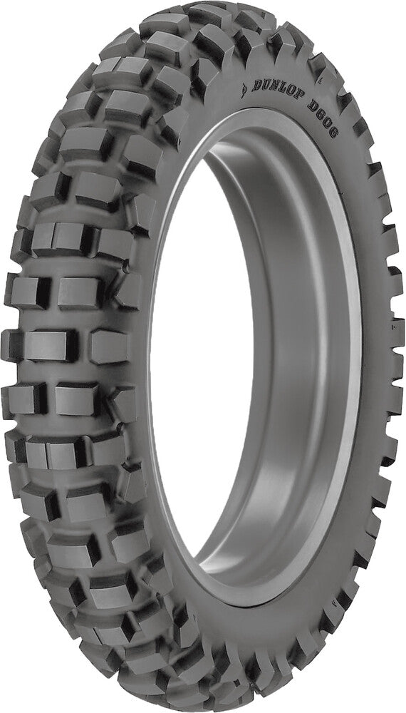 Dunlop Tire D606 Rear 120/ 65R Bias TT - 45162233 For Husqvarna Dirt Bikes 2006-2013 | Beta Dirt Bikes 2015-2019