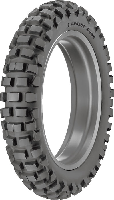 Dunlop Tire D606 Rear 130/ 69R Bias TT - 45162910 For Husqvarna Dirt Bikes 2006-2013 | KTM 640 Adventure / EXC 530 / EXC-F 500 1998-2003