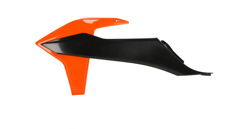 Acerbis Radiator Shroud Orange Black - 2726515229 KTM Dirt Bikes 2019-2023