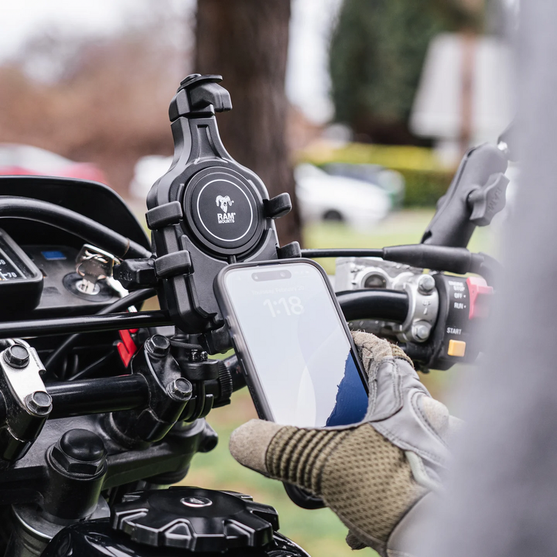 Ram Mounts 71-7079 RAM-HOL-PD5BU QUICK-GRIP PRO PHONE HOLDER W/BALL