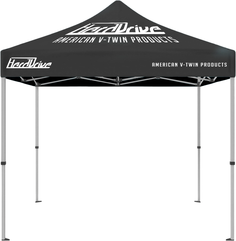 Harddrive 810-9916 HYG-009-HD HARDDRIVE CANOPY 10X10 TENT BLACK W/ WHITE LOGO