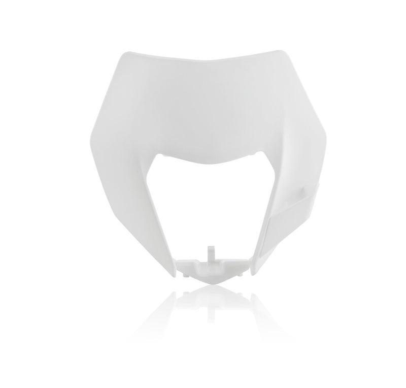 Acerbis Front Headlight Mask White - 2732070002 KTM Dirt Bikes 2014-2016