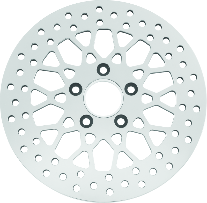 Bikers Choice 601966 11.5 Inch Rear Mesh Brake Rotor 84-17 Big Twin & XL Except 08-17 FLH FLT - Photo - Primary