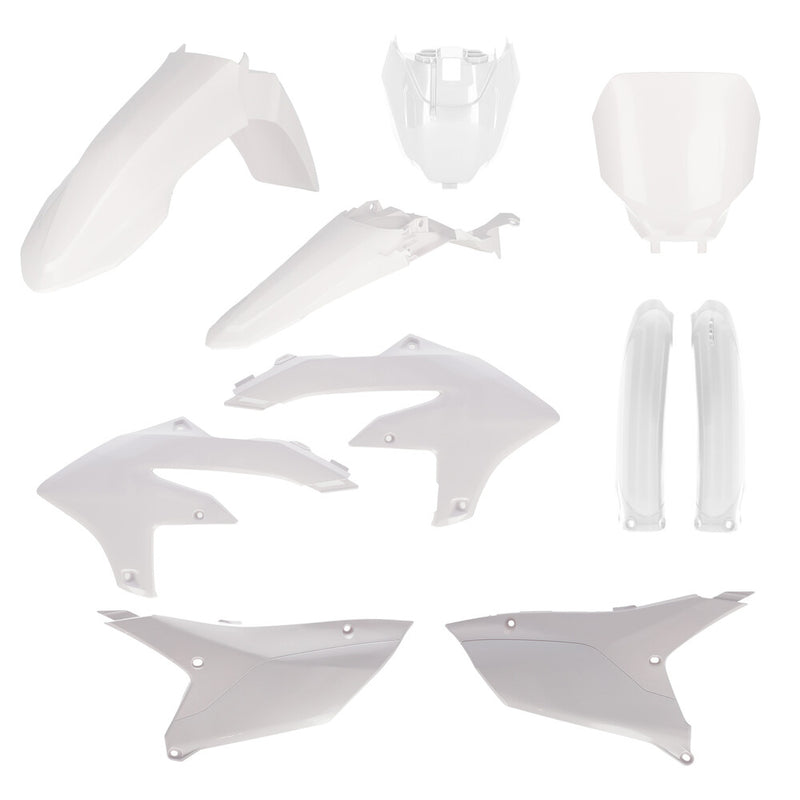 Acerbis Full Plastic Kit Yamaha White - 2979590002 Yamaha Dirt Bikes 2023-2026