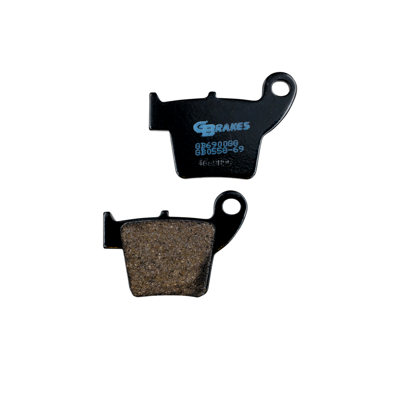 Gbrakes 17-55869 GB0558-69 BRAKE PADS SEMI METALLIC