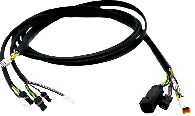 Namz Custom Cycle Hbar Cntrl EXT Harness 15" Chief - NHCX-IC22 For Indian Chief / Chief Bobber / Chief Bobber Dark Horse / Super Chief Limited 2012