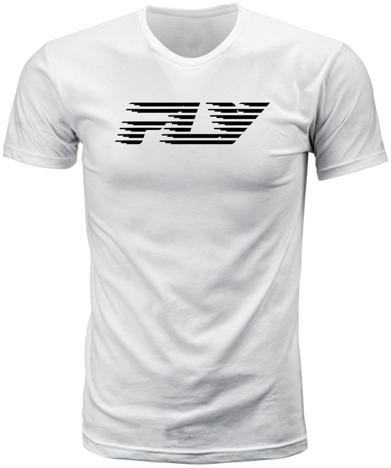 Fly Racing 354-0401M 354-0401M FLY FAST TEE WHITE MD