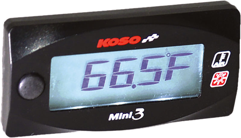 Koso North America 27-5790 BA003270 MINI 3 AMBIENT AIR TEMPERATURE METER