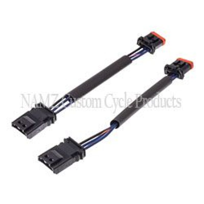 NAMZ NTSX-CB08 16-23 V-twin Softail (except Flstc/flstn) Plug-n-play Front Turn Signal Extension 8in. - Photo - Primary