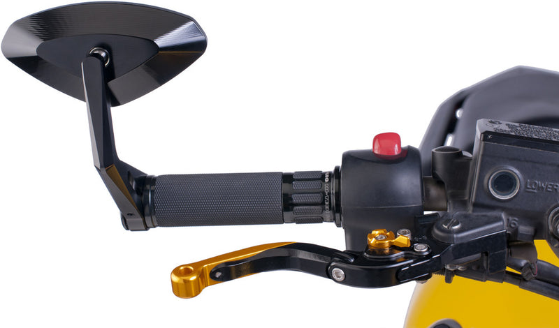 Puig Hi-tech Parts 561-06994BK 6994N MIRROR HI-TECH BAR-END L/R BLACK