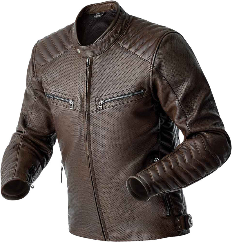Rst 556-3638148 103638BRN-48 ROADSTER AIR D3O JACKET BROWN LEATHER 2XL