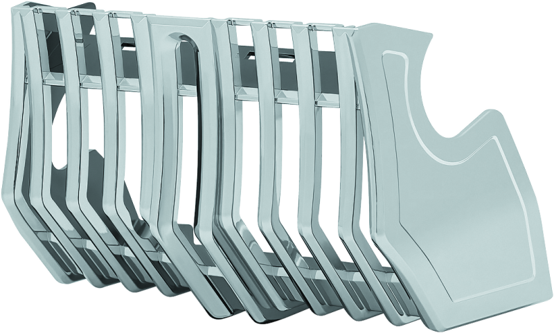 Kuryakyn 6414 Coolant Pump Cover Milwaukee-8 Chrome - Photo - Primary