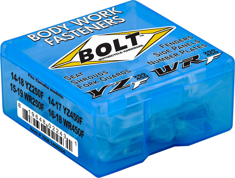 Bolt Full Plastic Fastener Kit - YAM-1400024 Yamaha YZ 250 / YZ 450 / WR 250 / WR 450 2014-2019