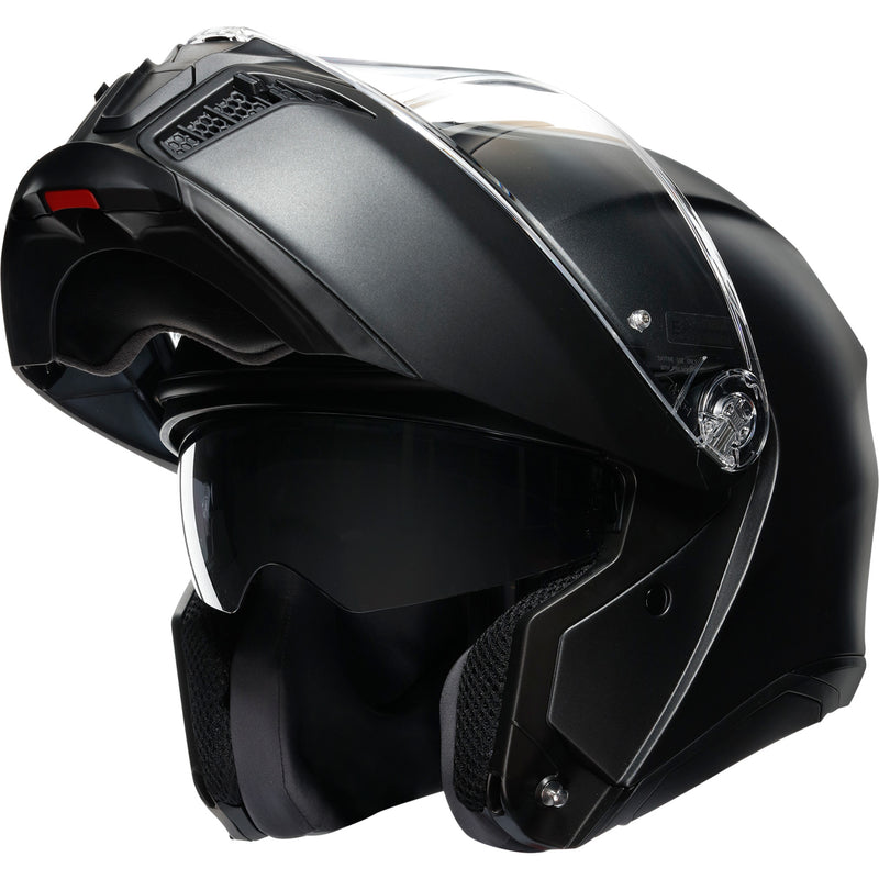 AGV 0100-2256 201251F4OY00312 Tourmodular Solid Helmet Tourmodular Helmet - Matte Black - Medium