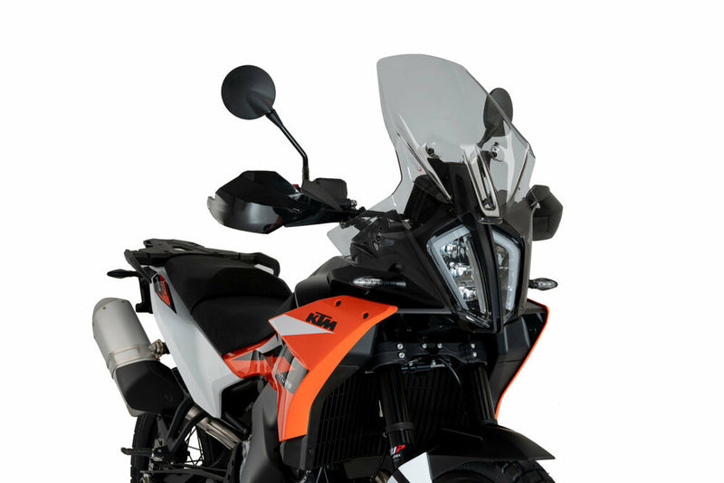 Puig Hi-Tech Parts Windscreen Touring Smoke - 21611H KTM 890 Adventure 2023-2024