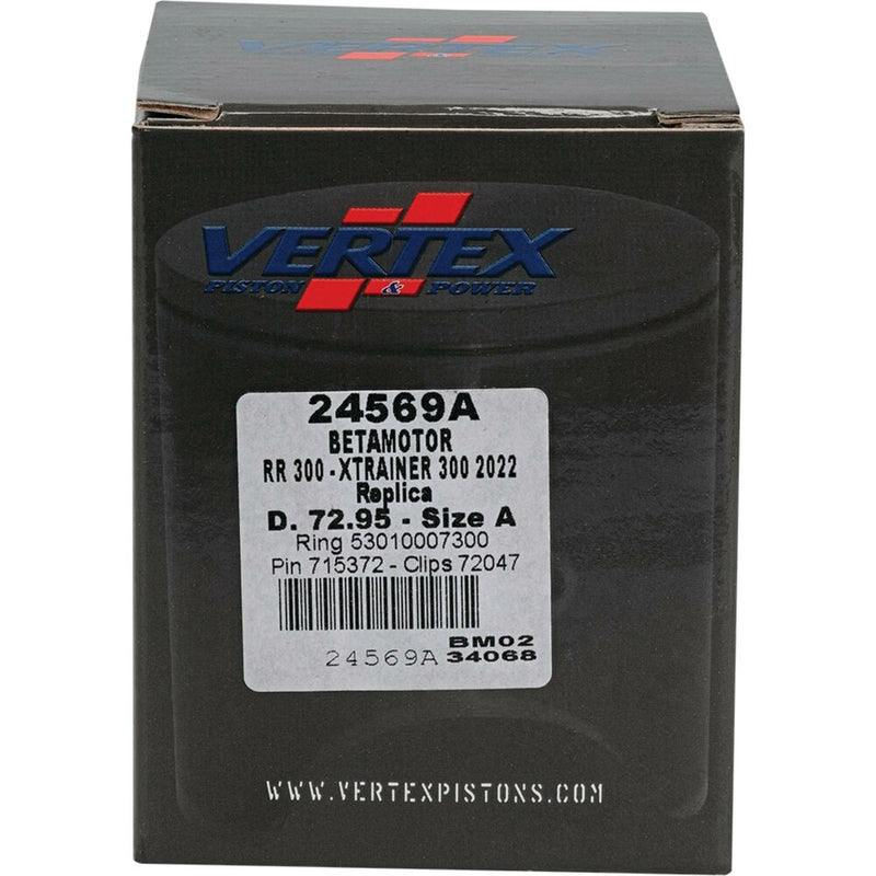 Vertex Piston Kit Cast 72.95/Standard - 24569A Beta 300 2022-2024