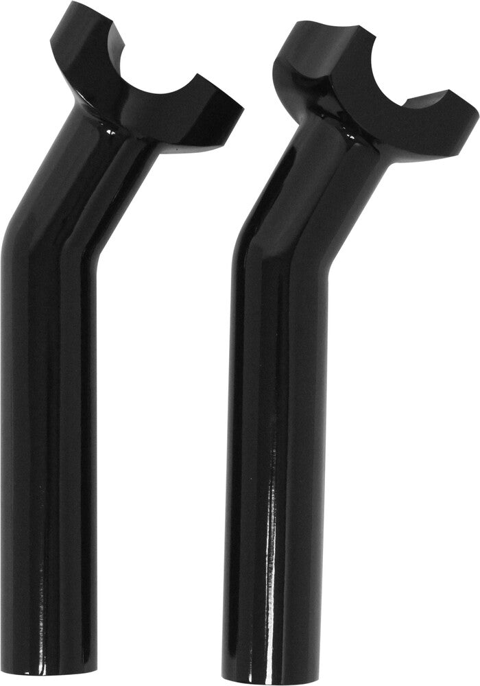 Harddrive 820-1333B 04-566 H-BAR RISERS 6.5" PULLBACK BLACK