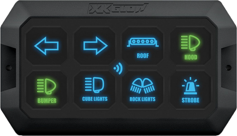 Xk Glow 653-0200 XK-CMD-KIT XKCOMMAND SWITCH PANEL