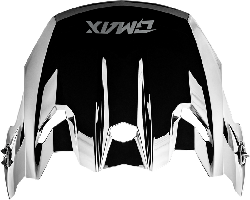 Gmax 72-7534 G096001 MX-96 SOLID HELMETS VISOR BLACK