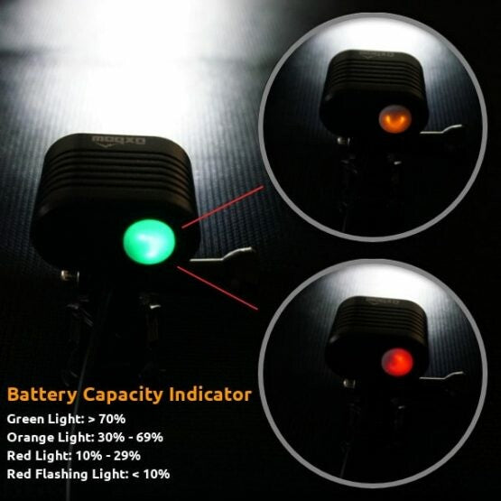 Oxbow Gear Llc 71-9207 HL1011 VOYAGER MOUNTAIN BIKE LIGHT RECHARGEABLE LITHIUM BATTERY